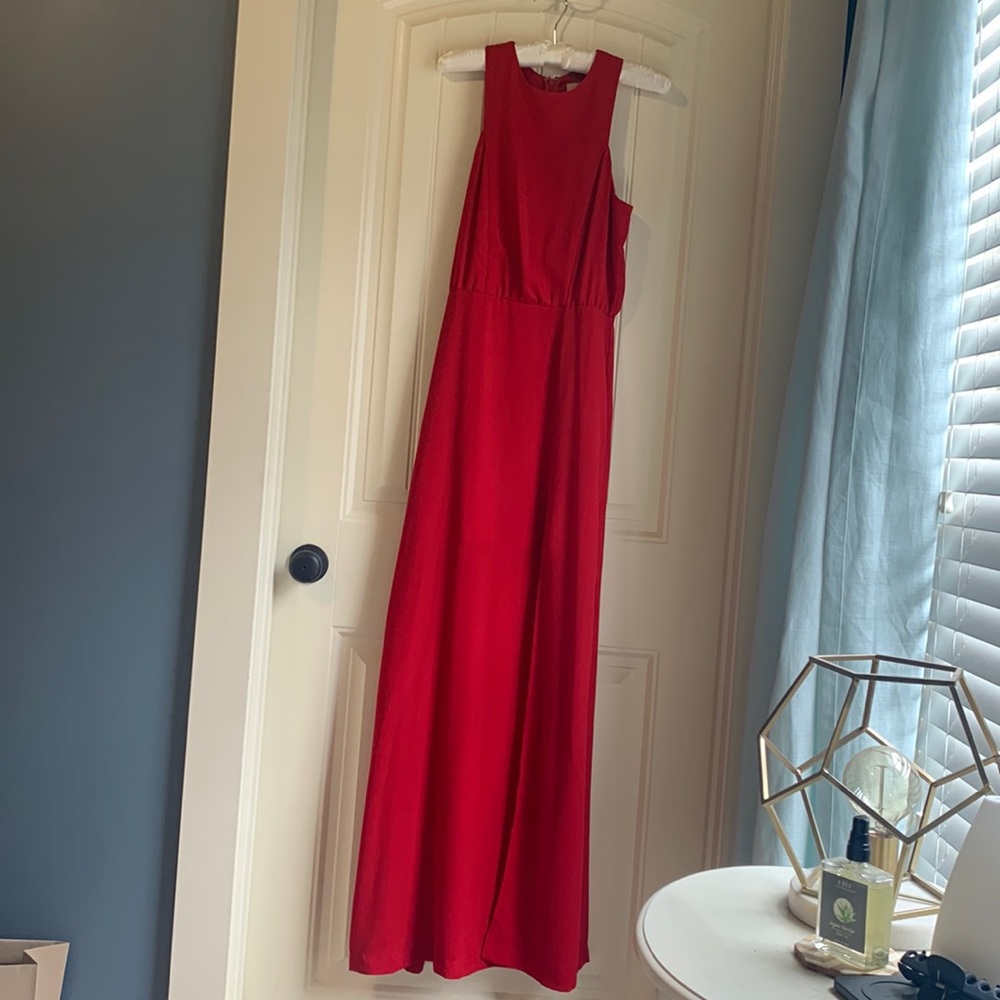 Red formal maxi dress ❤️